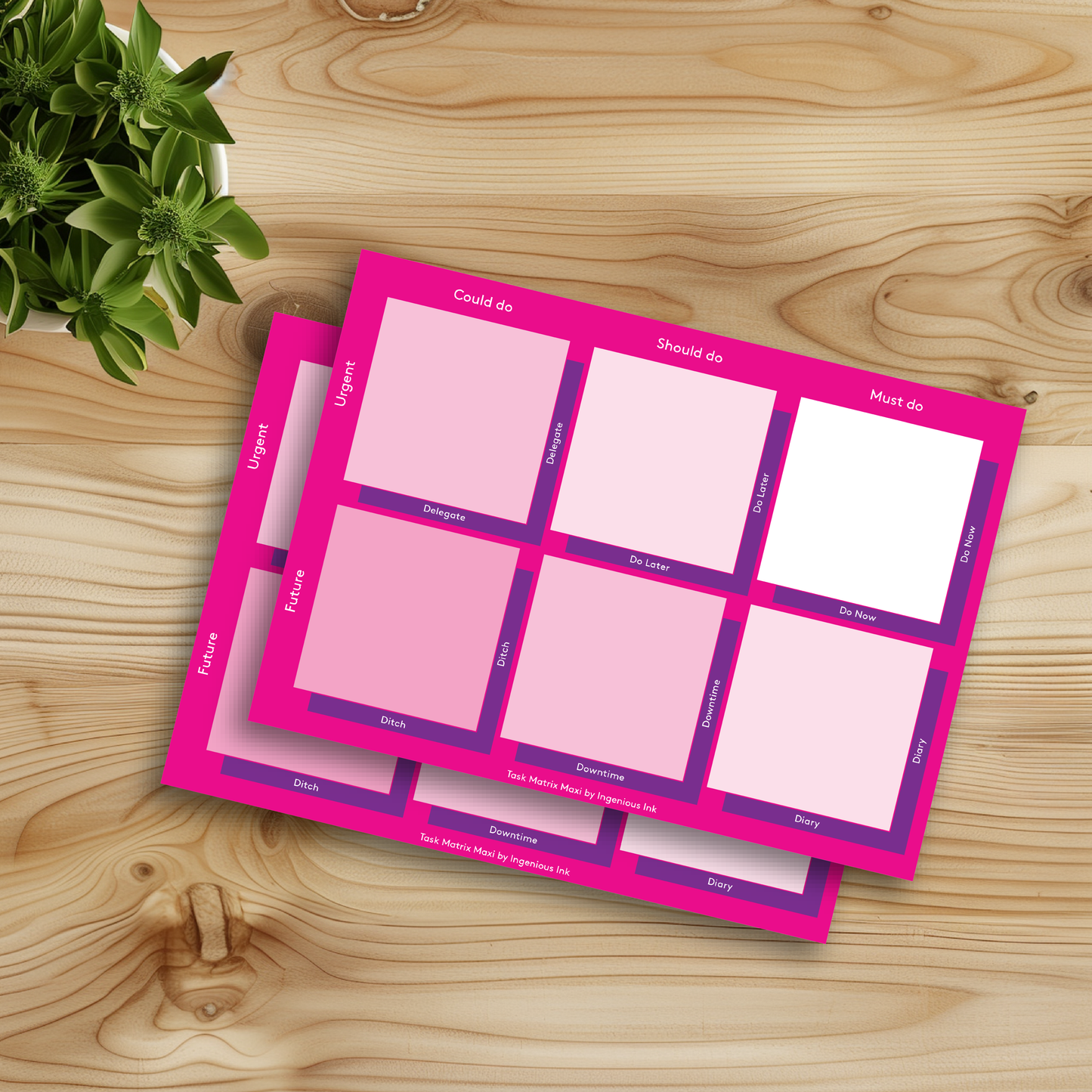 Task Matrix Maxi notepad