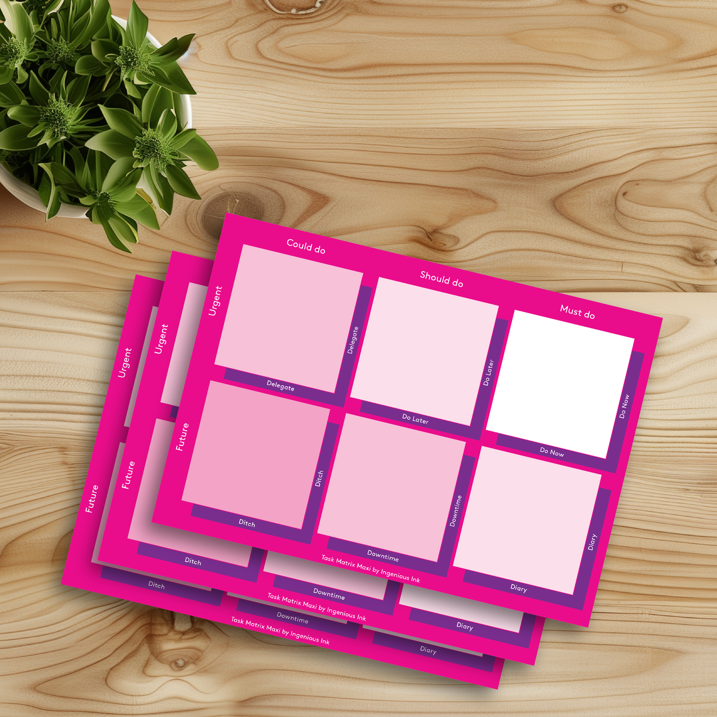 Task Matrix Maxi notepad