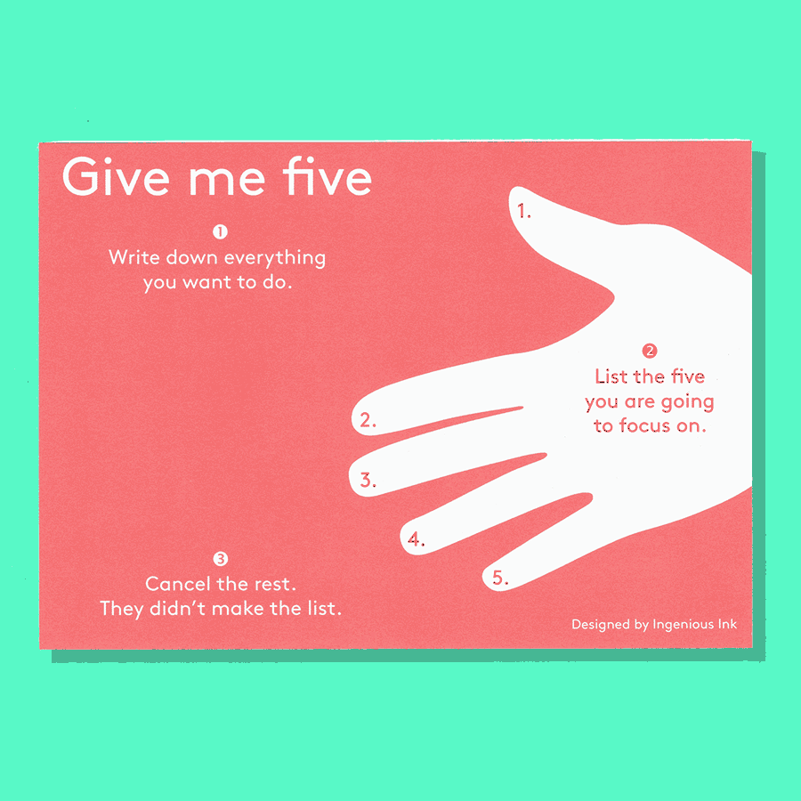 Give me five (digital sample)
