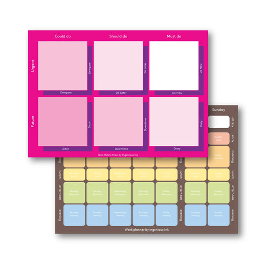 Task Matrix & Week agenda
