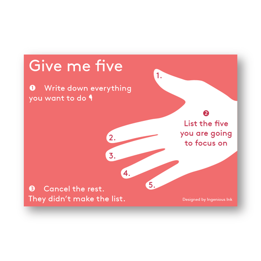 Give me five (digital sample)