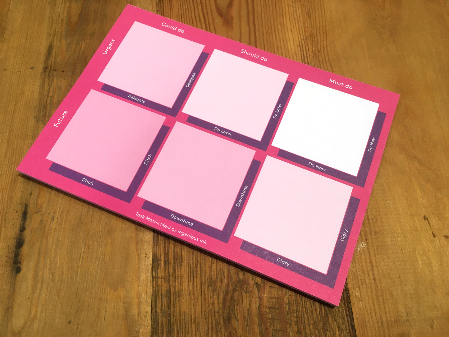 Task Matrix Maxi notepad
