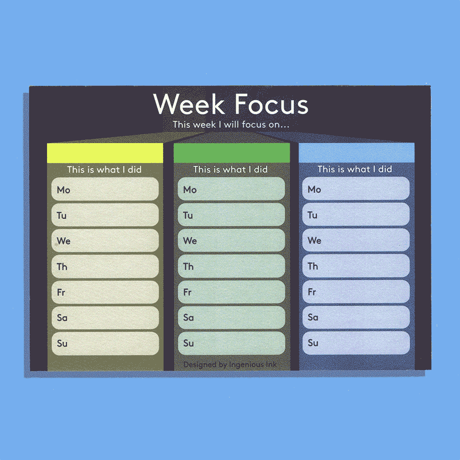 Week focus (digital sample)