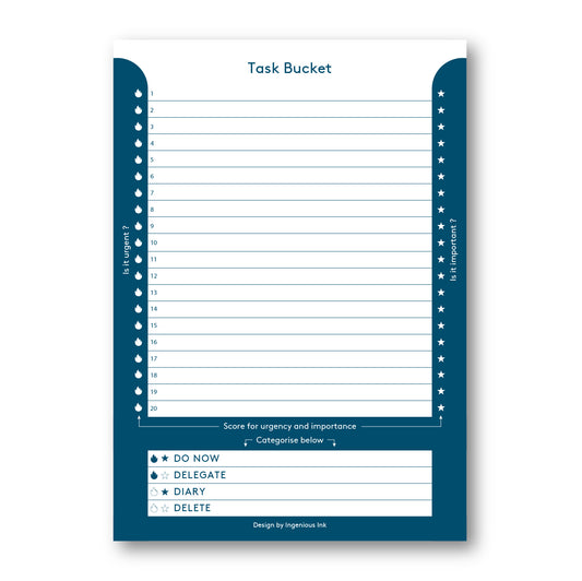 Task Bucket notepad
