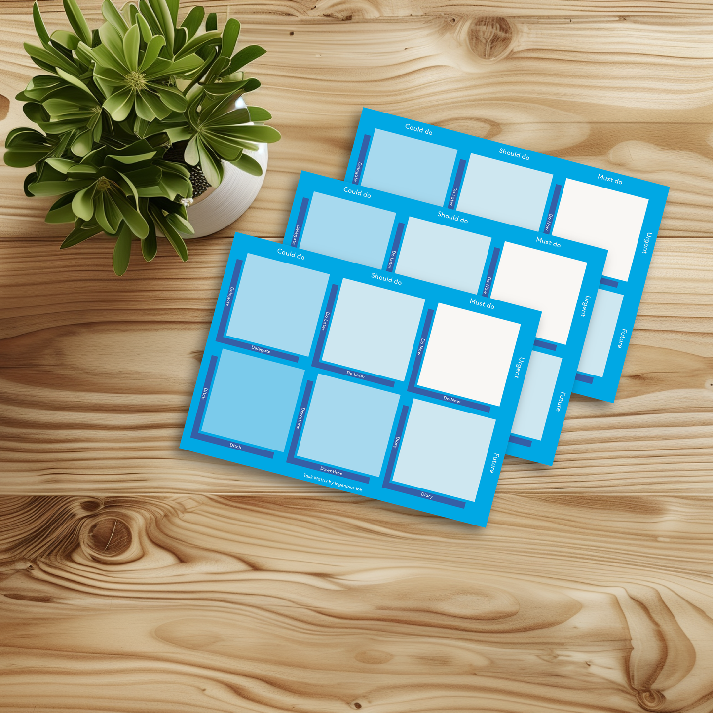 Task Matrix Extra notepad