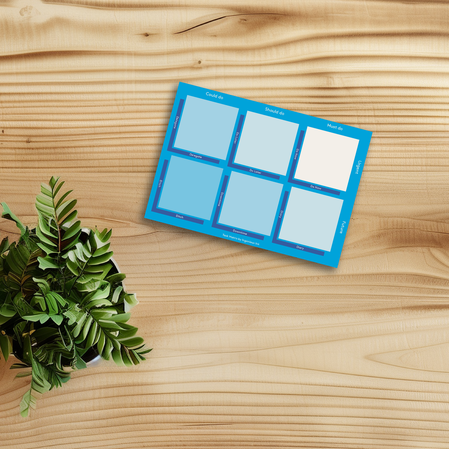 Task Matrix Extra notepad