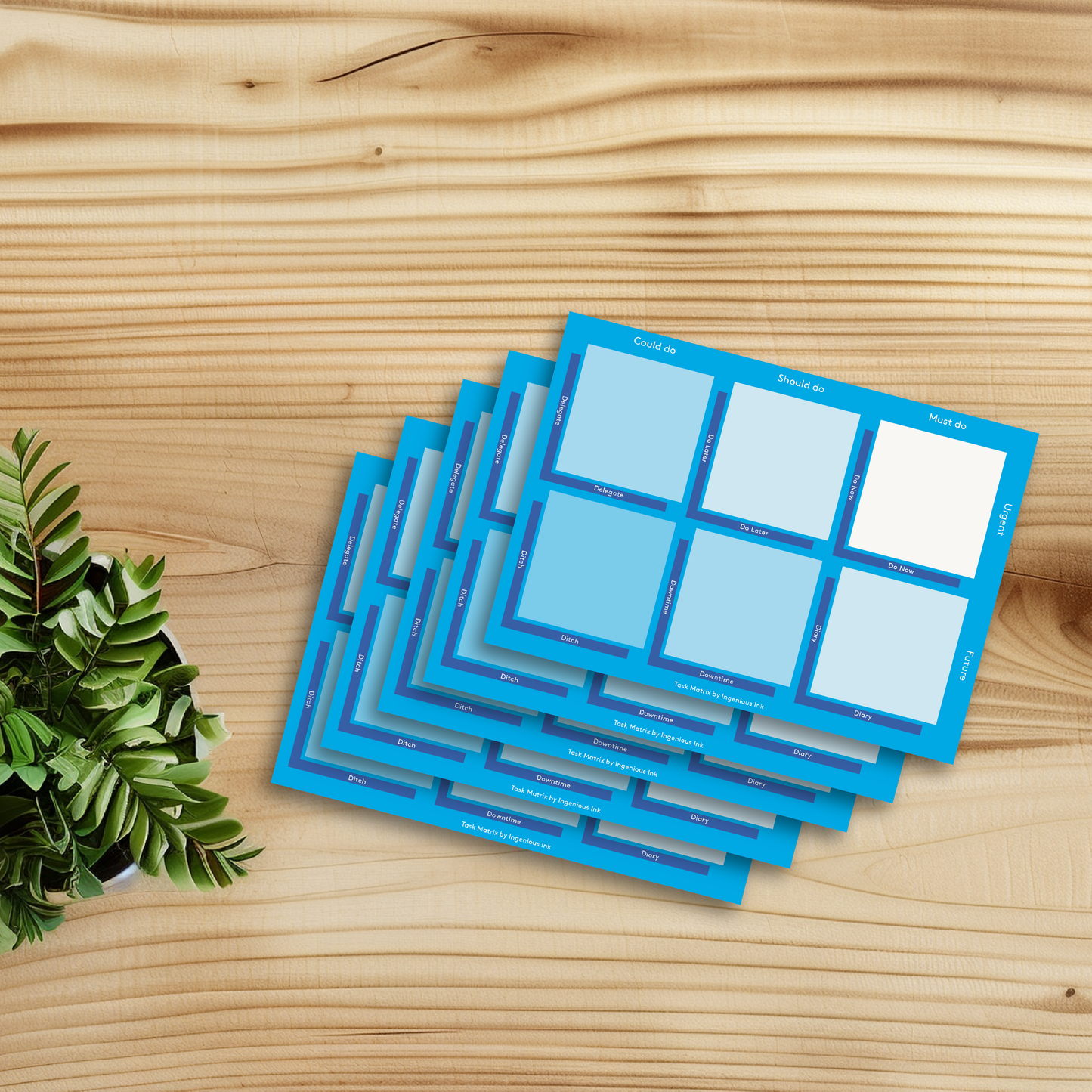 Task Matrix Extra notepad
