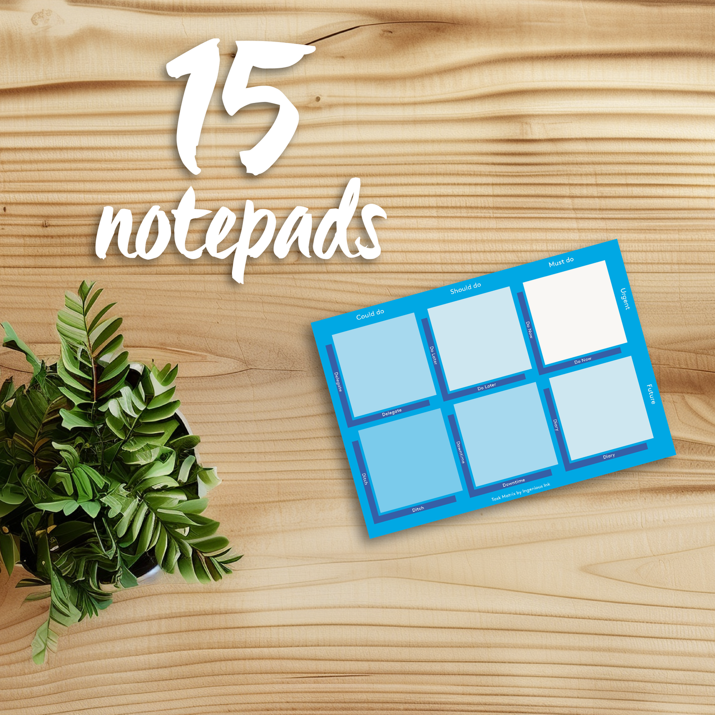 Task Matrix Extra notepad