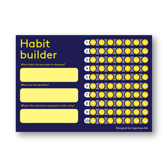 Habit Builder (digital sample)