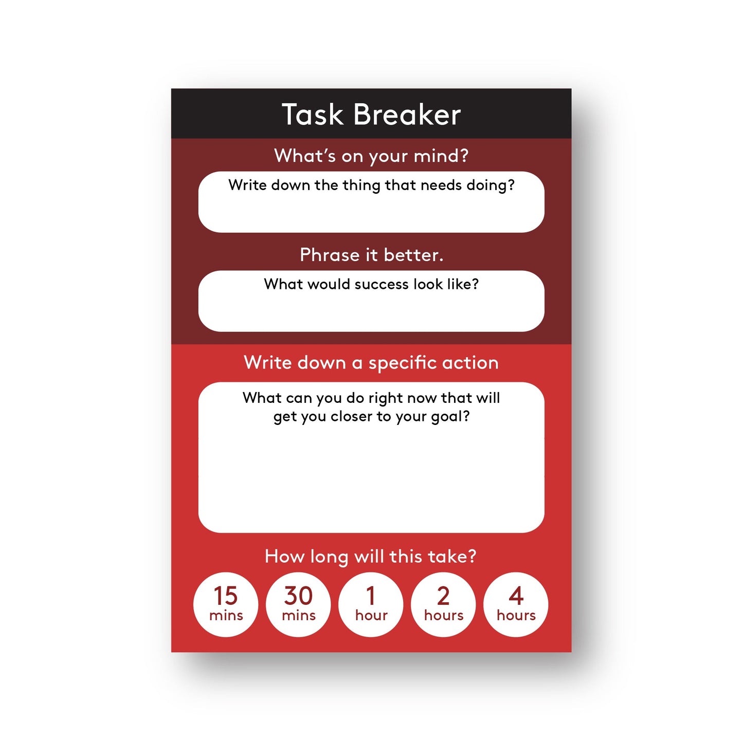 Wholesale - Task Breaker