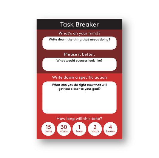 Task Breaker Notepad